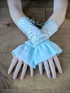 Add whimsical charm to any occasion with these delicate minty green cuffs.  They can be a beautiful accent to your wedding, prom, sweet sixteen, tea party, why any party! Lace Arm Warmers, Tee Party, Arm Accessories, Costume Gloves, Formal Gloves, Minty Green, Arm Cuff, Evening Formal, Sweet Sixteen