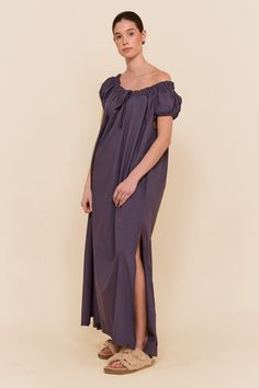 Lily Lounge Dress - Cotton Modal - Midnight Resort Wear Men, Rotary Screen Printing, Oversize Style, Types Of Textiles, Dobby Weave, Oversize Fashion, Lounge Dress, Cotton Set, Comfort Wear