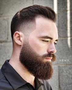 30+ Temp Fade Haircuts 2022 Trends + Styles Long beard styles, Beard Beard Men Style, Fades For Men, Temp Fade, Widows Peak Hairstyles, Temp Fade Haircut, Types Of Fades, Classic Mens Haircut, Mid Fade Haircut, Beard Men