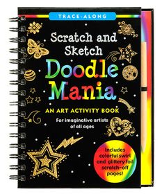 scratch and sketch doodle mania activity book