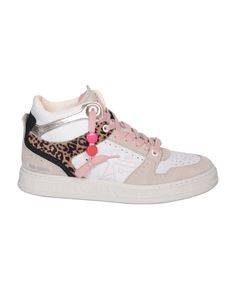 Best price on the market at italist | Premiata Midquinnd Leopard/white Sneakers Leather High-top Sneakers With Lace-up Fastening, White Sporty High-top Sneakers With Lace-up Fastening, White High-top Sneakers With Lace-up Fastening For Streetwear, White High-top Sneakers With Lace-up Fastening, White Sporty Sneakers With Front Lace-up, White Sporty Lace-up Sneakers, White High-top Lace-up Shoes For Streetwear, Casual White High-top Sneakers With Lace-up Fastening, White High-top Lace-up Shoes With Rubber Sole