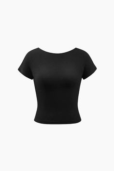 Details Occasion: Casual Category: Tops Composition: 5% Spandex, 95% Cotton Sheer: Not Sheer Color: Black Platform Shoes Sandals, Teen Clothes, Baby Tees Y2k, Y2k Baby Tee, Cowgirl Outfits, Comfy Hoodies, Womens Size Chart, Preppy Outfits, Y2k Fashion