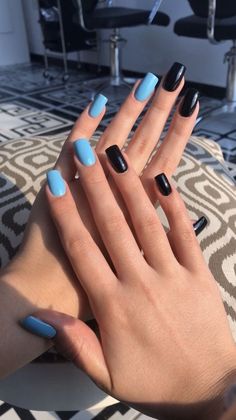 Plain Nails, Grunge Nails, Casual Nails, Cute Gel Nails, Acrylic Nails Coffin Short, Black Nail, Beach Nails, Minimalist Nails, Dope Nails