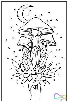 Psychedelic and stoner coloring pages Mushroom Printable, Mushroom Coloring Pages, Mushroom Coloring, Race Car Coloring Pages, Witch Coloring Pages, Swear Word Coloring, Adult Colouring Pages, Cars Coloring Pages