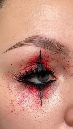 Nem Halloween Makeup, Спонж Beauty Blender, Maquillage Halloween Simple, Devil Makeup, Vampire Makeup, Cute Halloween Makeup, Halloween Makeup Pretty