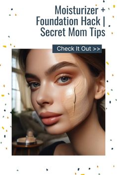 Foundation Tips, Foundation Application, Makeup Mistakes, Diy Lip Balm, Easy Makeup, Makeup Hacks, How To Apply Foundation, Makeup Game