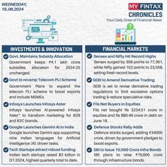 an info sheet with two pricing sheets for the company's investment and financial services