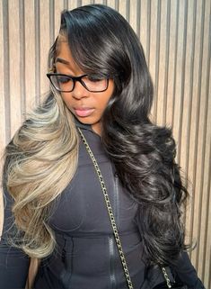 Nice Hair Color, Wigs With Curtain Bangs, Hair Color Idea, Frontal Wig Hairstyles, Bangs For Women, Nice Hair, Girls Hairstyles Braids, Braided Hairstyles Updo, Wave Hair