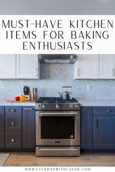 the kitchen is clean and ready to be used as an appliance for baking