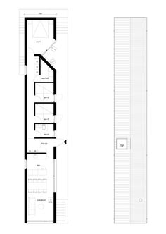 the floor plan for a small house