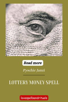 Lottery Money Spell Abundant Money, The Lottery