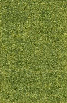 an area rug made out of green grass