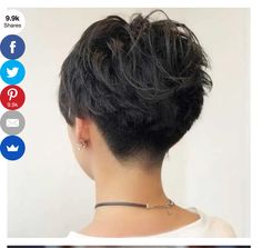 Short Hair Back, Longer Pixie Haircut, Short Hairstyles For Thick Hair, Long Pixie, Trending Hairstyles, Short Hair Haircuts