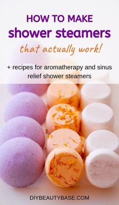 Sinus Relief, Natural Hair Treatments, Diy Aromatherapy, Diy Shower, Morning Smoothie, Shower Steamers, Organic Cosmetics