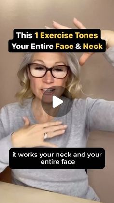 Tighten Skin Under Chin, Sagging Cheeks Skin Tightening, Natural Facelift Skin Tightening, Face Exercise To Remove Wrinkles, Under Neck Tightening, Tightening Neck Skin, Neck Skin Tightening Face Exercises, How To Tighten Jowls, Tighten Neck Skin Double Chin