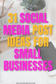 31 Perfect Social Media Post Ideas for Small Businesses Social Media Post Ideas, Social Media Content Ideas, Social Media Content Calendar, Media Planner, Social Media Calendar, Cool Captions, Social Media Planner