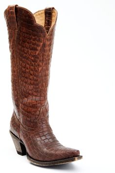 Brown Double Rose, Ostrich Legs, Womens Cowgirl Boots, Boot Barn, Handcrafted Boots, Western Booties, Croc Print, Cowboy Boots Women, Back In Stock