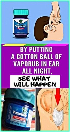 Clogged Ears, Stop Coughing, Cold Remedy, Chest Rub