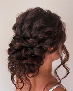 Loose Hairdo for Wedding with Soft Waves Messy Hair Updo, Formal Hairstyles For Long Hair, Long Hair Updo, Low Bun, Formal Hairstyles, Wedding Hair And Makeup, Bride Hairstyles, Perfect Hair, Bridesmaid Hair