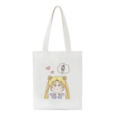 Harajuku Sailor Moon Canvas Tote Bag ✔️Size: 40x35cm/15.7x13.7" NOTE: DUE TO VERY HIGH DEMAND, PLEASE ALLOW 12-20 DAYS FOR DELIVERY TO THE US, AND 20-45 DAYS TO THE REST OF THE WORLD. Harajuku Style Large Capacity White Shoulder Bag, White Harajuku Shoulder Bag With Large Capacity, White Harajuku Style Shoulder Bag With Large Capacity, Harajuku Style Large Canvas Bag For Daily Use, Harajuku Style Rectangular Canvas Bag For Daily Use, Harajuku Style Large Capacity Bag Gift, Harajuku Style Large Capacity Shoulder Bag As Gift, Large Capacity Harajuku Style Bag For Gift, Harajuku Style Tote Bag For Shopping