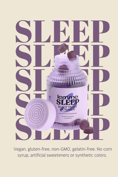 Elderberry, Magnesium, L-Theanine, Chamomile and Lavender, Drug-Free Nighttime Sleep Aid, Vegan, Gluten Free, Gelatin Free, Non GMO Lavender Gummies, Supplements Ads, Beauty Sleep Aesthetic, Sleep Gummies, Pill Packaging Design, Pill Packaging, Sleep Drink, Sleep Supplements, Lavender Perfume