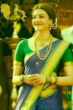 Marathi Girl Aesthetic, Kashi Bai, Kajal Aggarwal Style, South Indian Look, Maharashtrian Look, Indian Wedding Poses, Indian Wedding Gowns, Mahabaleshwar