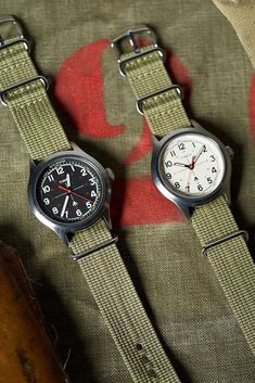 Timex Military Watch, Timex Expedition, Nato Strap Watches, Tank Watch, Field Watches, Men's Vintage Watch, Todd Snyder, Nato Strap