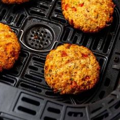 some food is being cooked on a grill