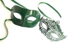 Green Masquerade Mask Men, Emerald Green Masquerade Mask, Emerald Green Theme, Green Masquerade Mask, Mens Mask, Masquarade Mask, Elegant Face, Green Costume, Elegant Face Mask