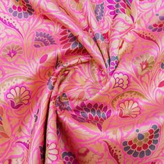 Category: Pure Katan Silk Fabric Khinkhwab brings you beautiful fabrics and yardage from Banaras. You can turn these beautiful fabrics into a traditional blouse, Indian kurta or a western jacket. For Blouse you need 1 meter of fabric, for kurta you need 3 meters, for jackets you need 2 meters of fabric. Pair these beautiful fabrics with your Banarasi sarees and dupattas and add more glamour to it. Fabric: Katan, a thread, prepared by twisting different numbers of silk fabrics as per requirements Pink Kalamkari Dupatta For Eid, Pink Unstitched Kalamkari Traditional Wear, Unstitched Pink Kalamkari Traditional Wear, Pink Bollywood Dupatta With Kalamkari Print, Bollywood Style Pink Kalamkari Dupatta, Pink Kalamkari Print Blouse Piece For Diwali, Pink Kalamkari Blouse Piece For Diwali, Festive Pink Kalamkari Print Dupatta, Festive Pink Kalamkari Dupatta