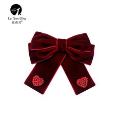 Attention: This price includes a brooch only, others are not included.Material: Alloy.Size: 13*11cm.Hand measurement will have discrepancy of about 0.3cm.Weight: 17.9g. Elegant Red Brooch Pins, Elegant Red Pins For Party, Elegant Red Party Pins, Elegant Party Brooches For Valentine's Day, Red Brooch For Valentine's Day Party, Red Brooch Pins For Valentine's Day, Red Brooches For Valentine's Day, Red Pins For Valentine's Day Gift, Elegant Red Hair Accessories Gift