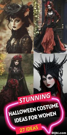 halloween costume ideas for women with text overlay