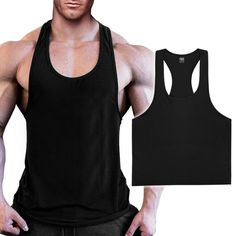 Armedes Mens Cool Gym Muscle Sleeveless Shirt Bodybuilding Tank Top Fitness Vest ChanChanMall is a store that sells services, not products. ChanChanMall is a store located in South Korea. Save up to 7% when you buy more. All the products are shipped with the tracking number for safe shipping.  Faster shipping than you expected (Please refer to my feedback) All the products are Free Shipping  If you repurchase? Unconditional 5% discount coupon offer (When you repurchase, please leave a message) F Gym Tank Tops Men, Bodybuilding Tank Top, Cool Gym, Stringer Tank Top, Gym Vests, Gym Muscle, Gym Outfit Men, T-shirts & Tank Tops, Sleeveless Tshirt