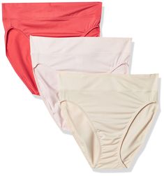 PRICES MAY VARY. Lightweight breathable fabric Wide waistband prevents muffin top Sits mid waist Comfortable and flattering Full back coverage Stretch Nylon Bottoms With Waistband, Versatile Summer Bottoms With Contoured Waistband, White Full Coverage Bottoms For Summer, Summer Shaping Full Coverage Bottoms, Summer Full Coverage Shaping Bottoms, Seamless Full Coverage Bottoms For Summer, Summer Workout High-cut Leg Bottoms, Bra Brands, Lounge Lingerie