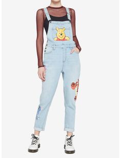 Kidcore Aesthetic, Pop Culture Outfits, Disney Clothing, Culture Outfits, Outfits Female, Denim Art, Her Universe, Disney Clothes, Jean Overalls