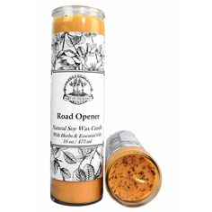 Road Opener 7 Day Soy Spell Candle for Wiccan, Pagan & Hoodoo Rituals - Art Of The Root Road Opener Spell, Pagan Magick, Road Opener, Manifestation Success, Magick Art, Money Drawing, Spell Candles, Spell Candle, Essential Oils Herbs