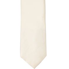 This ivory silk necktie is elegant and romantic. It's not only soft on the eyes, but also soft to the touch. Made from 100% silk and cut to a contemporary, 3.25-inch width. Perfect for weddings and your most formal occasions. Product Features I Do Neckwear® 3.25" width, at the widest point 57" length, tip to tip Color is ivory Made from 100% Silk Light satin finish Dry clean only Imported Classic White Tie For Wedding, Classic White Wedding Tie, Classic White Suit And Tie Accessories With Satin Bow, White Standard Tie For Formal Occasions, Classic White Neckwear For Black Tie, Elegant White Neckwear For Business, Classic White Neckwear For Black Tie Events, Classic White Neckwear For Business, Elegant White Tie For Groom