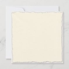 a white card with torn paper on the front and bottom, which reads traditional deka edge by wedding patterns