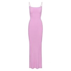 Nwt -Size Small -Color Petal Valentines 2023 Exclusive Color Smoke And Pet Free Home Same Day. Shipping Pink Kim Kardashian, Soft Lounge Long Slip Dress, Valentines 2023, Long Slip Dress, Long Slip, Pastel Purple, Kim Kardashian, Pastel Pink, Pink Purple