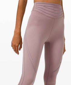 Lululemon Get in Line Super High-Rise Tight 28" - Violet Verbena - lulu fanatics Gym Tights, Runway Fashion Couture, Gym Fits, Fitness Wear, Running Leggings, Dig Deep, Women's Activewear