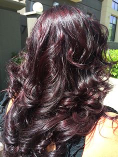 3vv + vv mix + a mix = deep voilet Burgundy Hair Aesthetic, Pelo Color Vino, Wine Hair, Red Hair Inspo, Brunette Hair With Highlights, Hairstyles For Layered Hair, Dyed Natural Hair, Burgundy Hair, Hair Stylies