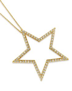 Our oversized diamond star is the perfect sparkly statement piece. It’s oversized in size but still thin and dainty. The sparkly diamonds will catch everyone’s attention. 14K Yellow, Rose and White Gold Approx 35.4 mm (1.4 inches) 0.62 ct Diamonds 20” rolo chain included Star Pendant Necklace, Pendent Necklace, Diamond Star, Personalized Rings, Rolo Chain, Rose Gold Color, Star Pendant, Yellow Rose, Gold Color