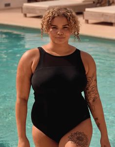 Iris Sports One Piece Swimsuit by Speedo | Sports Wired Swimsuit | Bravissimo US Sporty Nylon Tankini With Moderate Back Coverage, Black Shapewear Swimwear For Sports, Athleisure Workout Swimwear With Lined Body, Black Shapewear Tankini For Swimming, Black Full Coverage Swimwear For Pool, Black Full Coverage Swimwear With Moderate Back Coverage, Black Nylon Tankini For Workout, Sporty Sleeveless Swimwear With Moderate Back Coverage, Sporty Tankini With Moderate Back Coverage For Poolside