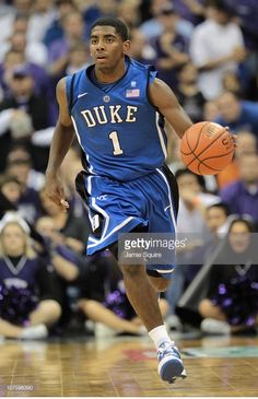 duke basketball player dribbling the ball during a game