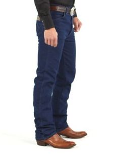 Cowboy Cut® stretch denim...the slim fit with a little give. We've added even more comfort to our signature Western style. Enjoy a little bit of stretch along with all of the styling details you love in our Cowboy Cut jeans. Dark Wash Cotton Bottoms For Rodeo, Western Style Denim Blue Cotton Bottoms, Casual Denim Blue Bottoms For Rodeo, Casual Dark Wash Bottoms For Rodeo, Blue Cotton Western Style Bottoms, Casual Blue Bottoms For Rodeo, Cowboy Cut Jeans, Wrangler Cowboy, Wrangler Cowboy Cut