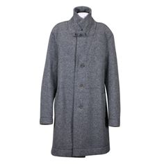 Issey Miyake Mens Felted Wool Charcoal Wool Coat | From a collection of rare vintage coats and outerwear at http://www.1stdibs.com/fashion/clothing/coats-outerwear/ Vintage Coats, Vintage Coat, Felted Wool, Issey Miyake, Outerwear Coats, Coat Fashion, Wool Coat, Mens Coats, Wool Felt