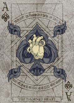 an image of a heart surrounded by birds on a book cover with the words, the horned heart