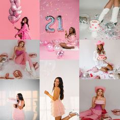 Pink Birthday Shoot Ideas, February Birthday Photo Shoot Ideas, Barbie Birthday Photoshoot, Indoor Birthday Photoshoot Ideas, 21st Bday Photoshoot Ideas, Pink Birthday Photoshoot Ideas, Pink Birthday Photoshoot, 30th Birthday Themes, Indoor Birthday