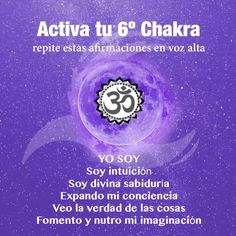 Qué es y dónde se localiza el sexto chakra, según la filosofía hindú Unique Words Definitions, Chakra System, Life Poster