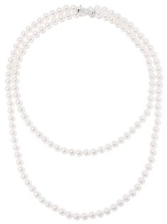 Pearl White Akoya Pearl Chain Necklace, White Teardrop Akoya Pearl Necklace, White Akoya Pearl Necklace, Pearl Necklace Png, Pearl Necklace Aesthetic, White Akoya Pearl Necklace - Fine Jewelry, Doctor Jewelry, Pearl Accessories, Diamond Chain